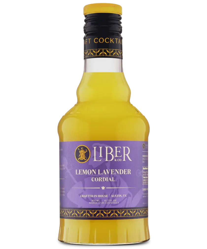 Lavender and lemon cordial: 750 mL