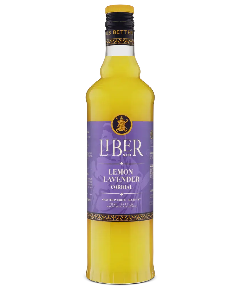 Lavender and lemon cordial: 750 mL