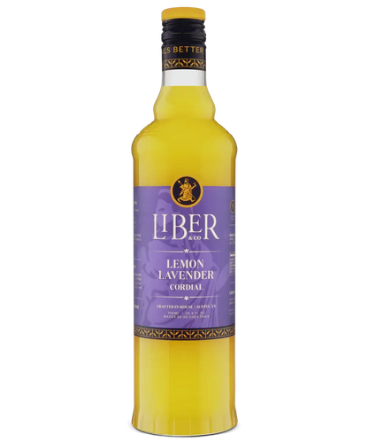 Lavender and lemon cordial: 750 mL