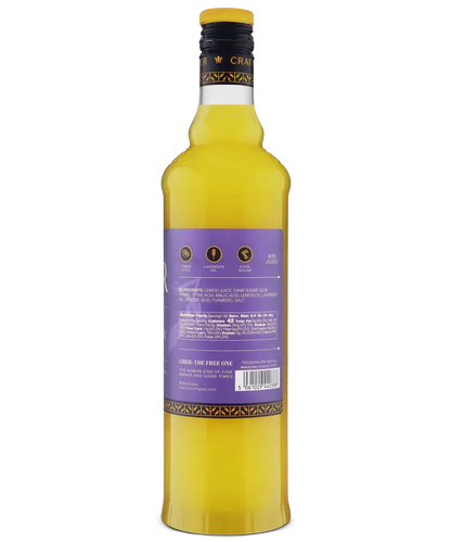 Lavender and lemon cordial: 750 mL