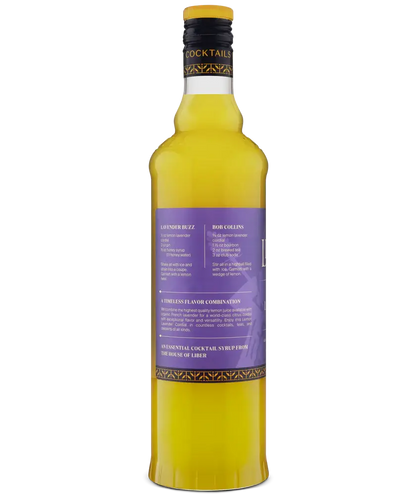 Lavender and lemon cordial: 750 mL