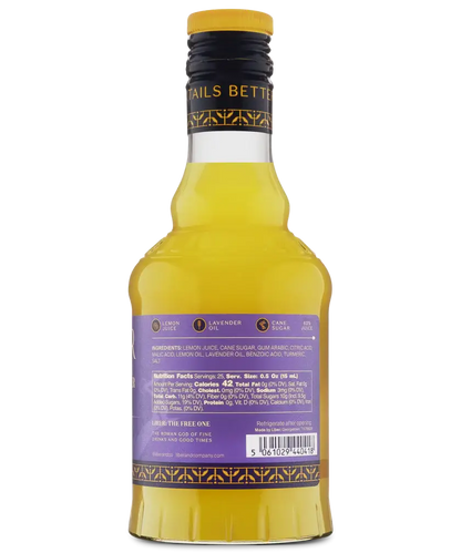 Lavender and lemon cordial: 750 mL