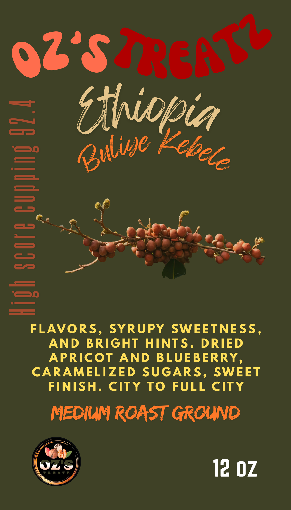 Ethiopia Dry Process Hambela Buliye